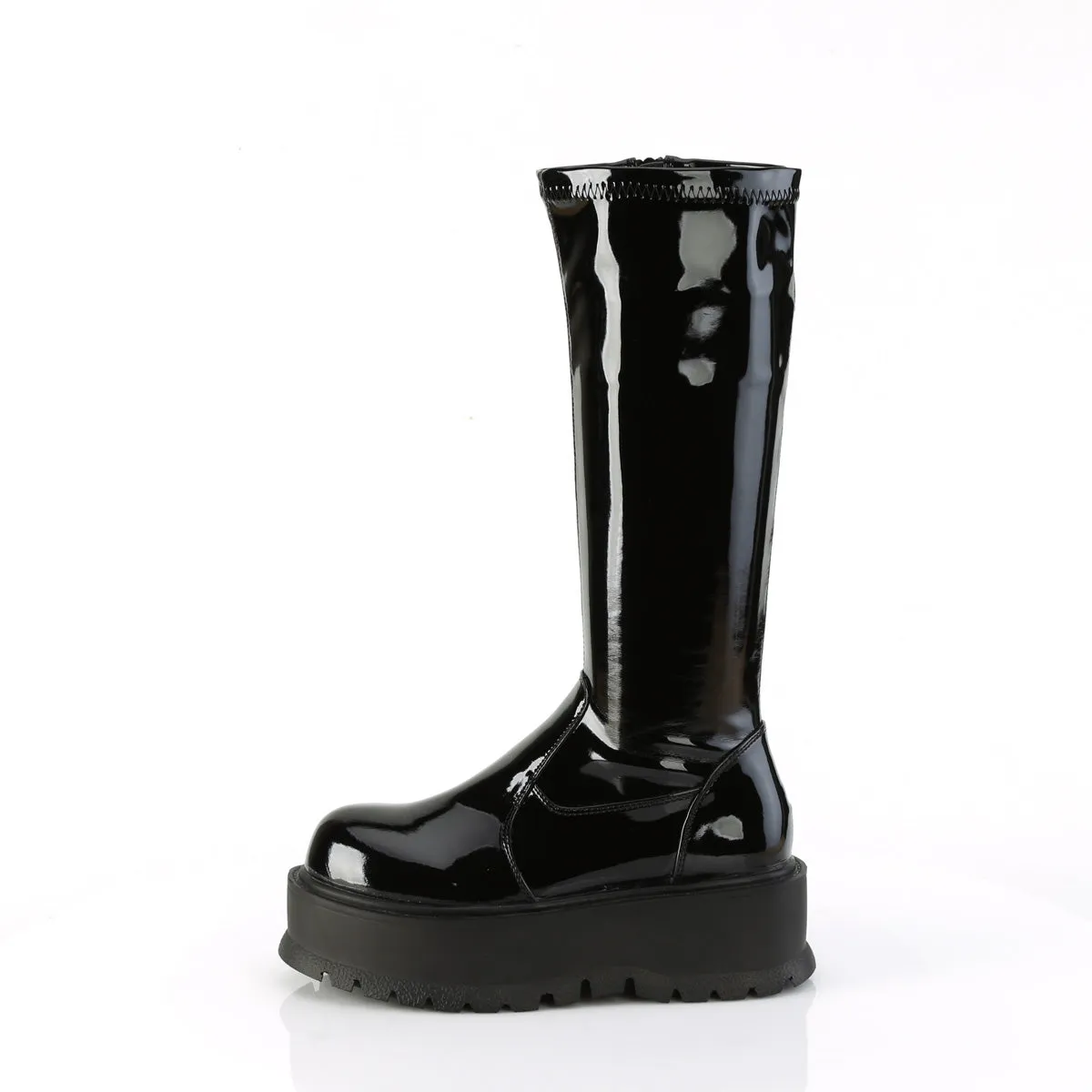 2 Inch Platform SLACKER-200 Black Patent