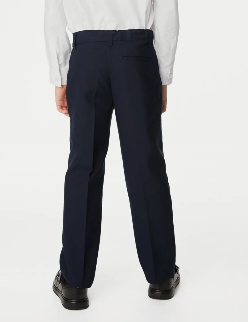 2pk Boys' Regular Leg School Trousers (2-18 Yrs)