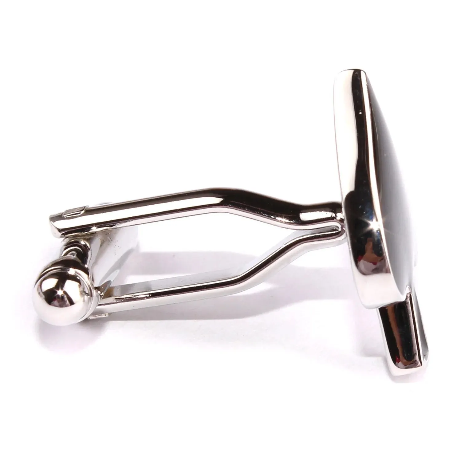 Ace of Spades Cufflinks - Black