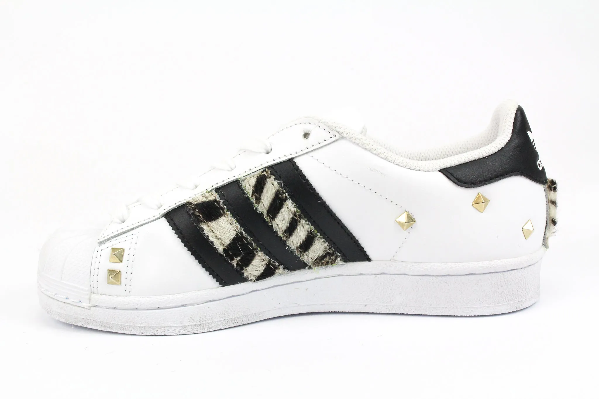 Adidas Superstar Zebrate Borchie & Graffiti