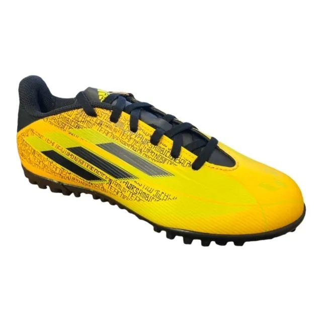 Adidas X Speedflow Messi.4 SOGOLD unisex soccer shoe GW7429 solar gold-black-yellow