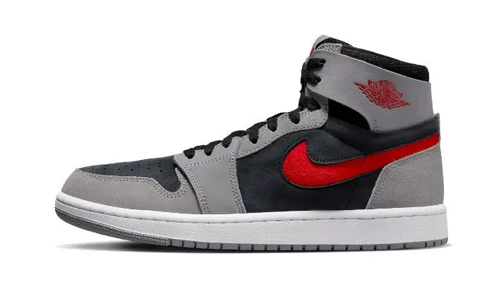 Air Jordan 1 High Zoom Air CMFT 2 Black Fire Red Cement