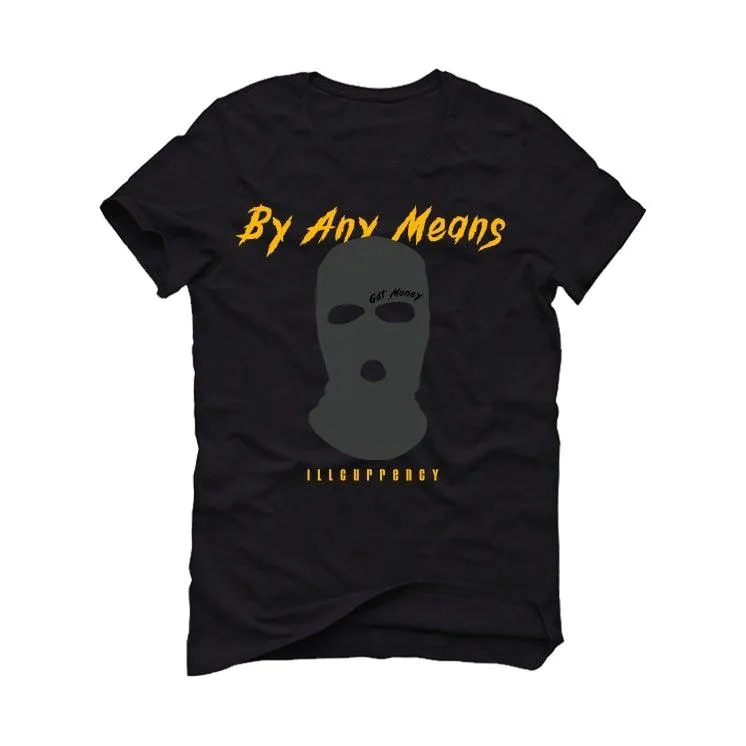 Air Jordan 9 “University Gold” 2021 Black T-Shirt (By any means)