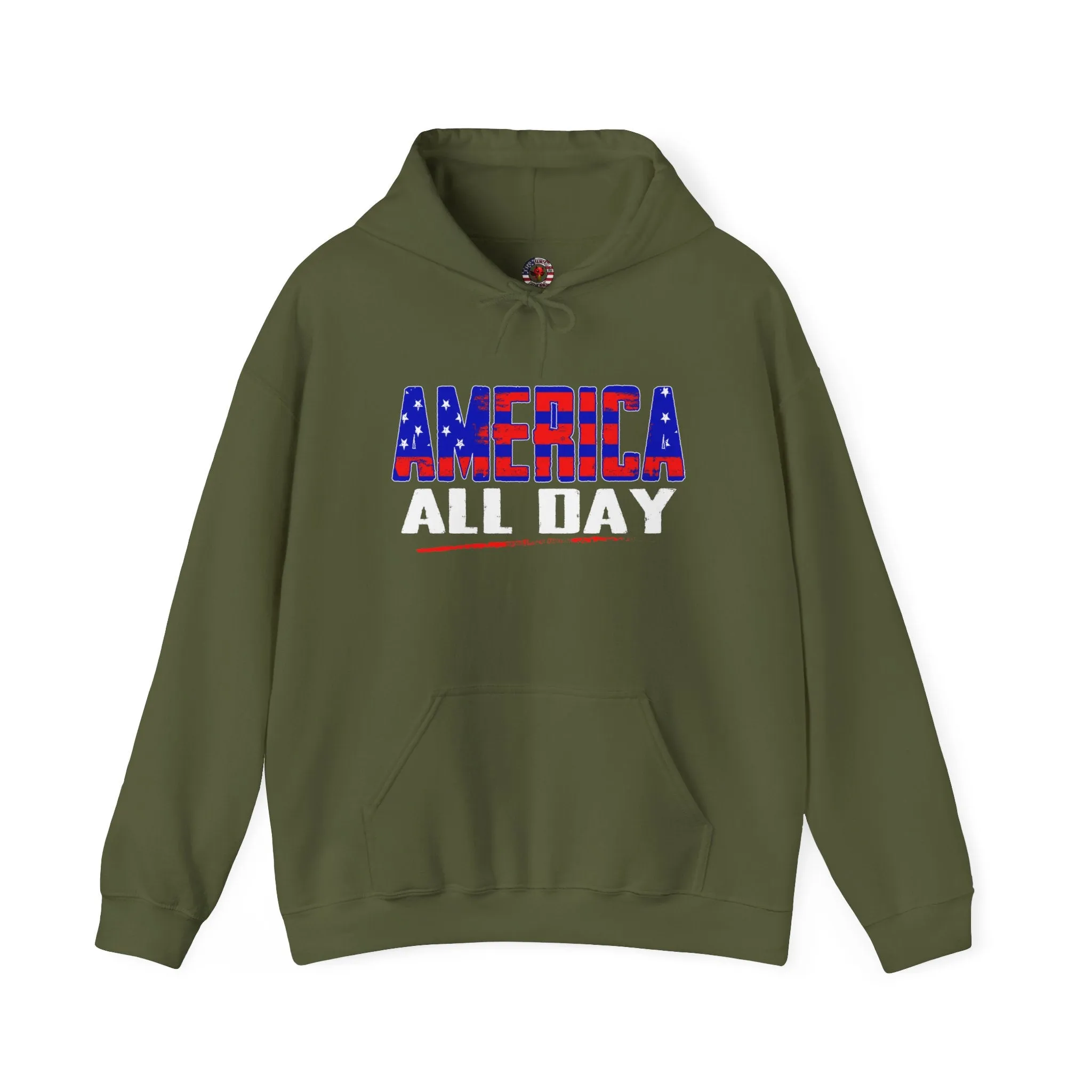 America All Day Hooded Sweatshirt