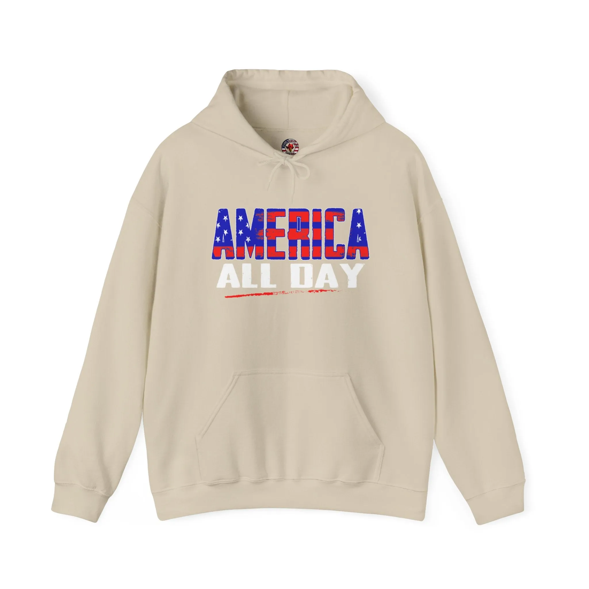 America All Day Hooded Sweatshirt