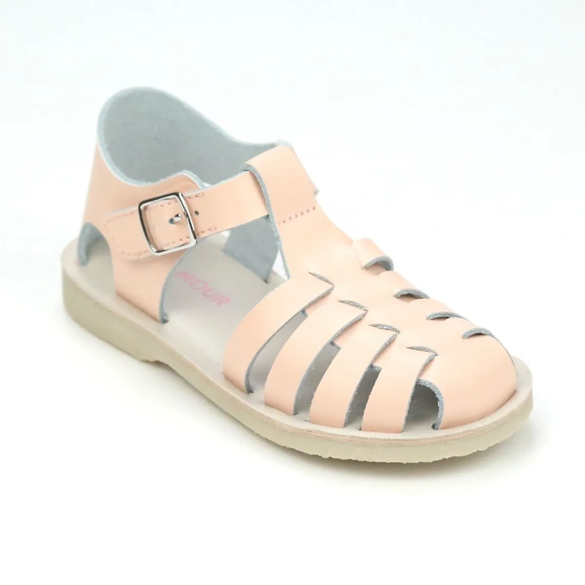 Ashton Girls Leather Fisherman Sandal