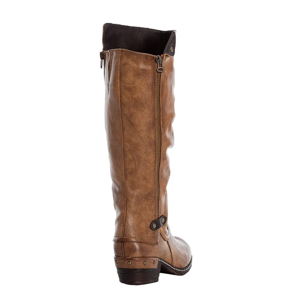 Bachata Women's Knee High Cowboy Style Boot