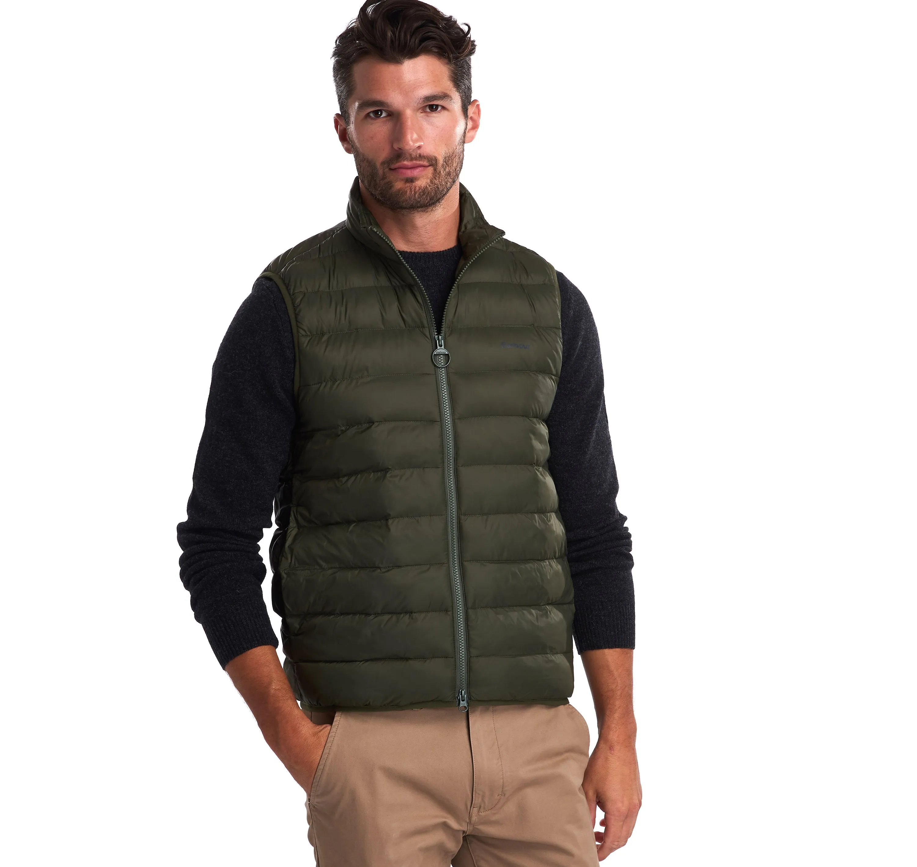 Barbour Men's 'Bretby' Quilted Gilet/ Bodywarmer