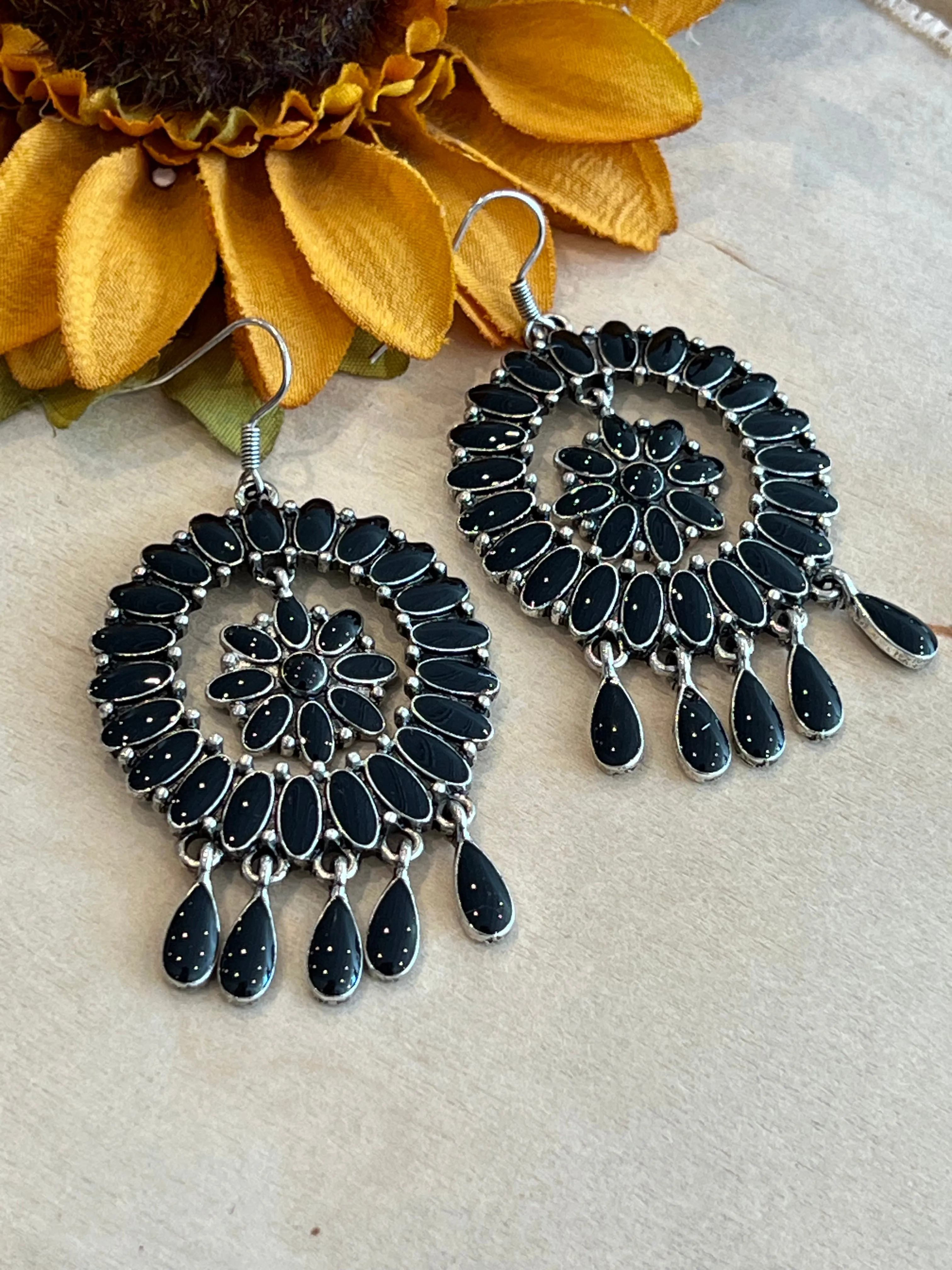 Black Beauty Earrings