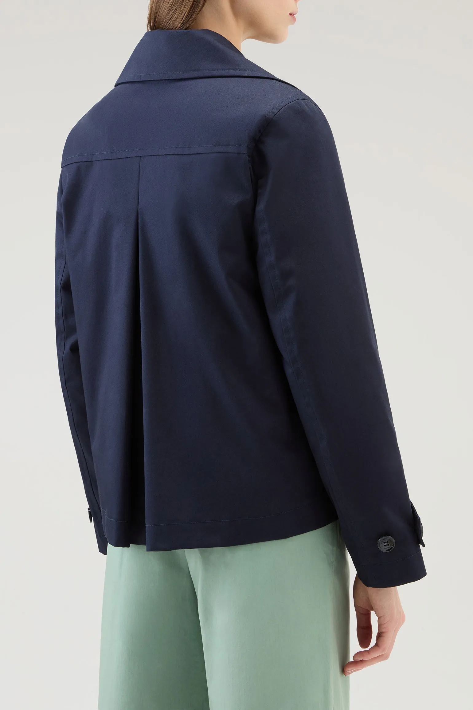 Cabanjacke Havice in Melton Blue