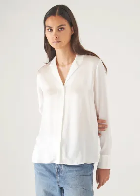 CAMP COLLAR SILK SHIRT