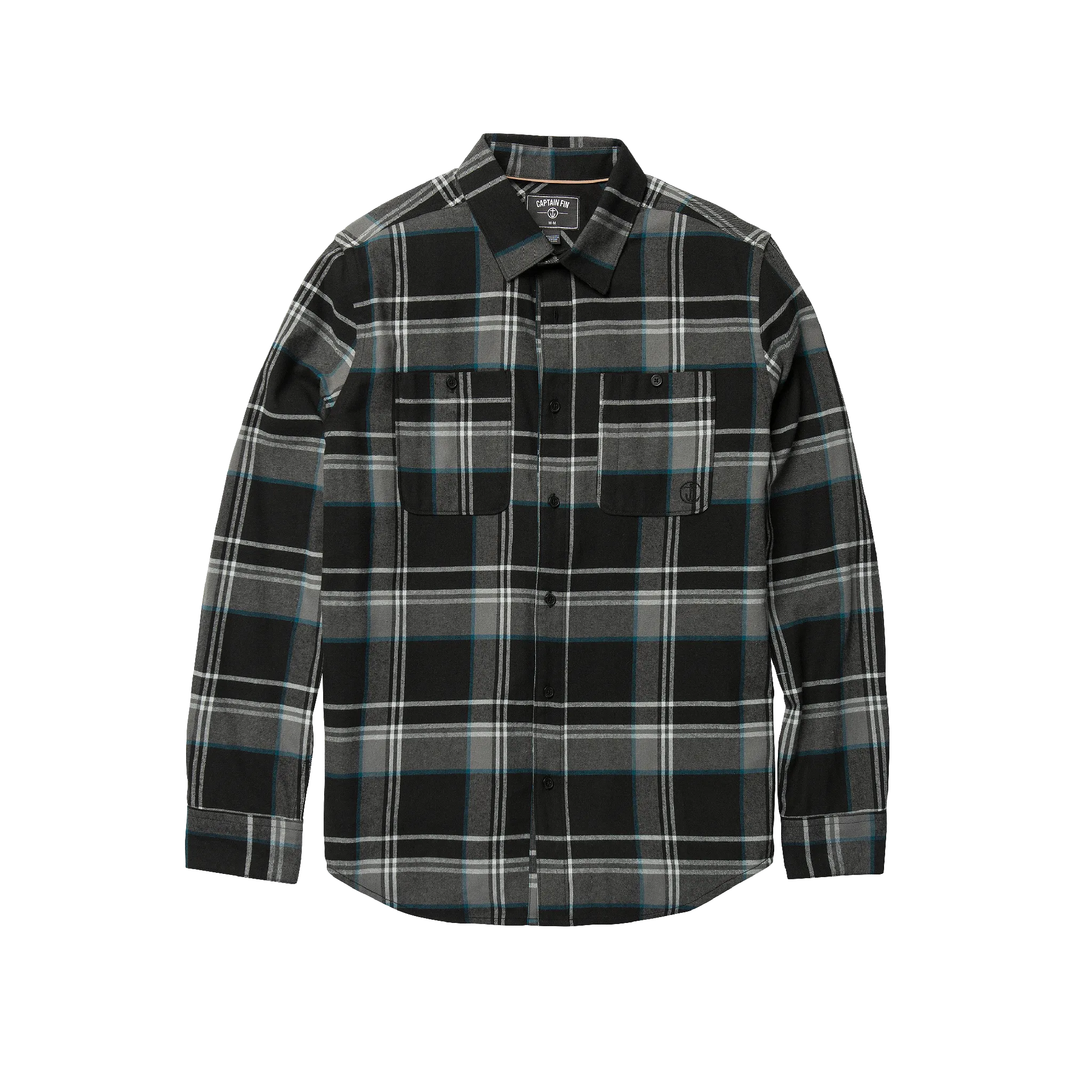 Campo Elijo Long Sleeve Flannel Shirt - Black