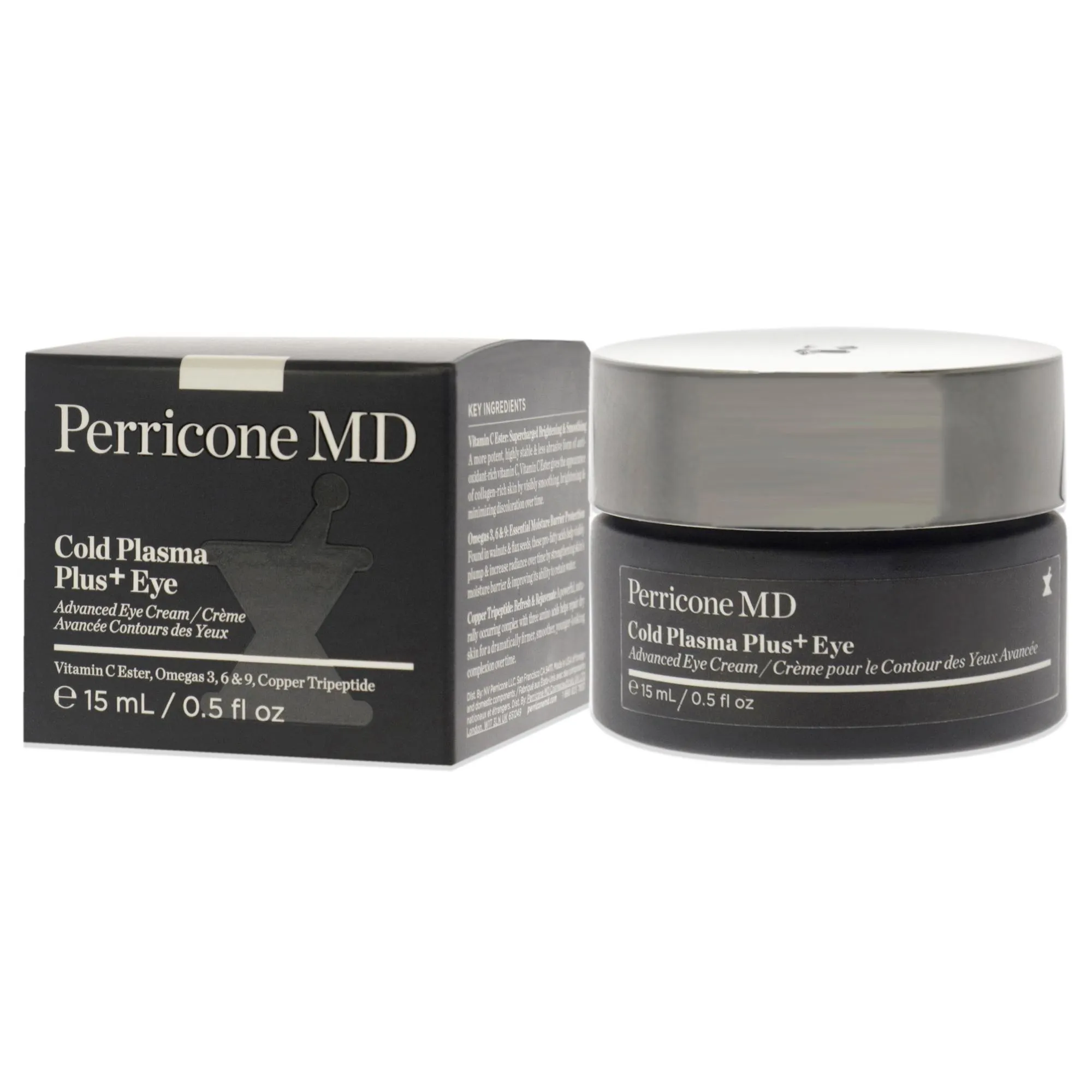 Cold Plasma Plus Eye Cream by Perricone MD for Unisex - 0.5 oz Cream