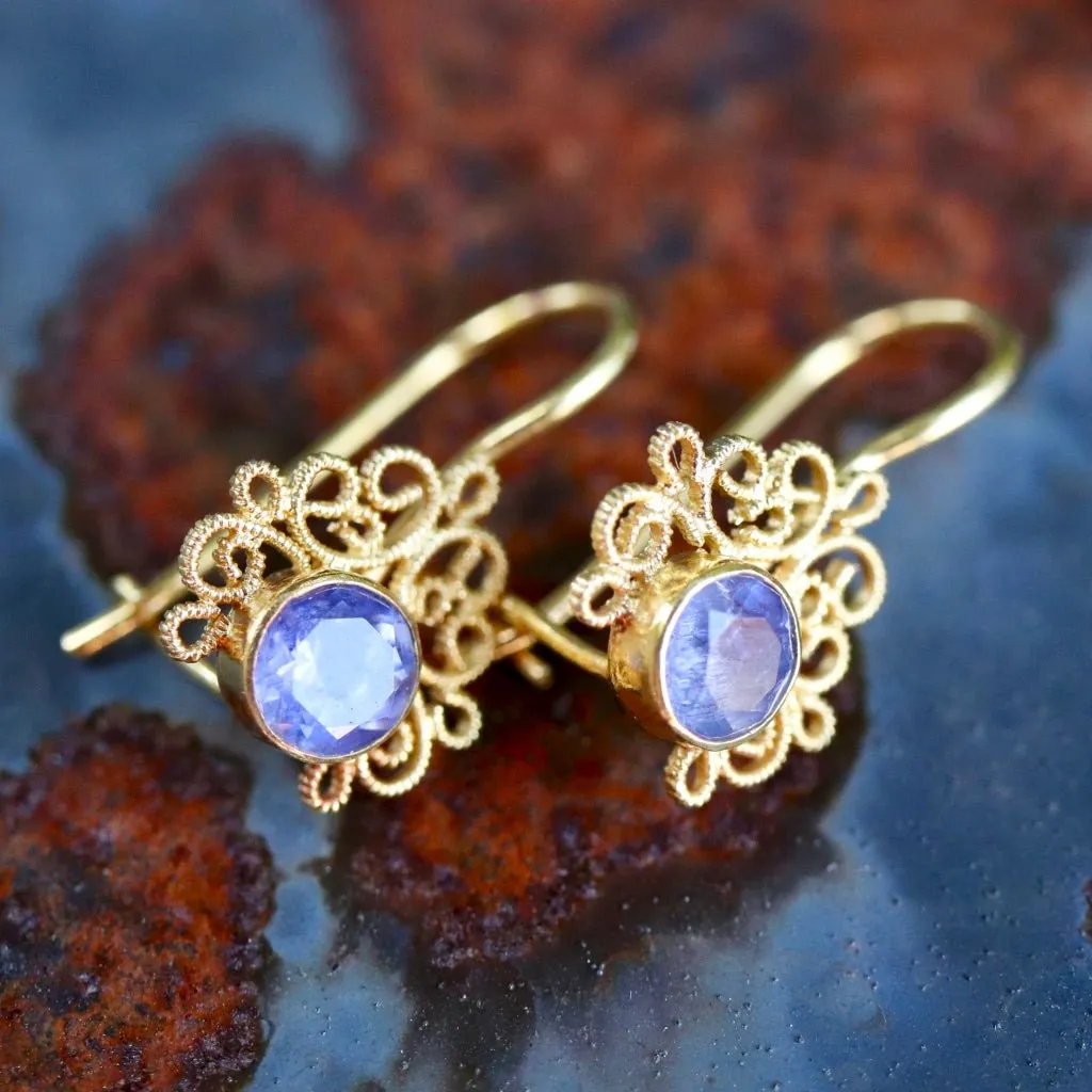 Contessa Iolite Earrings