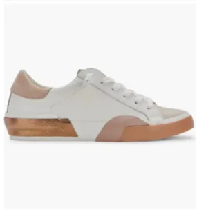 Dolce Vita Zina Sneakers in White and Tan