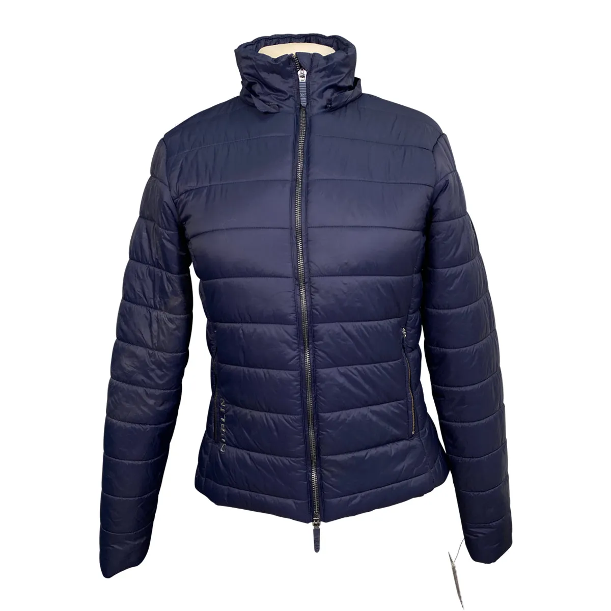 Dublin 'Nina' Puffer Jacket in Navy - Small