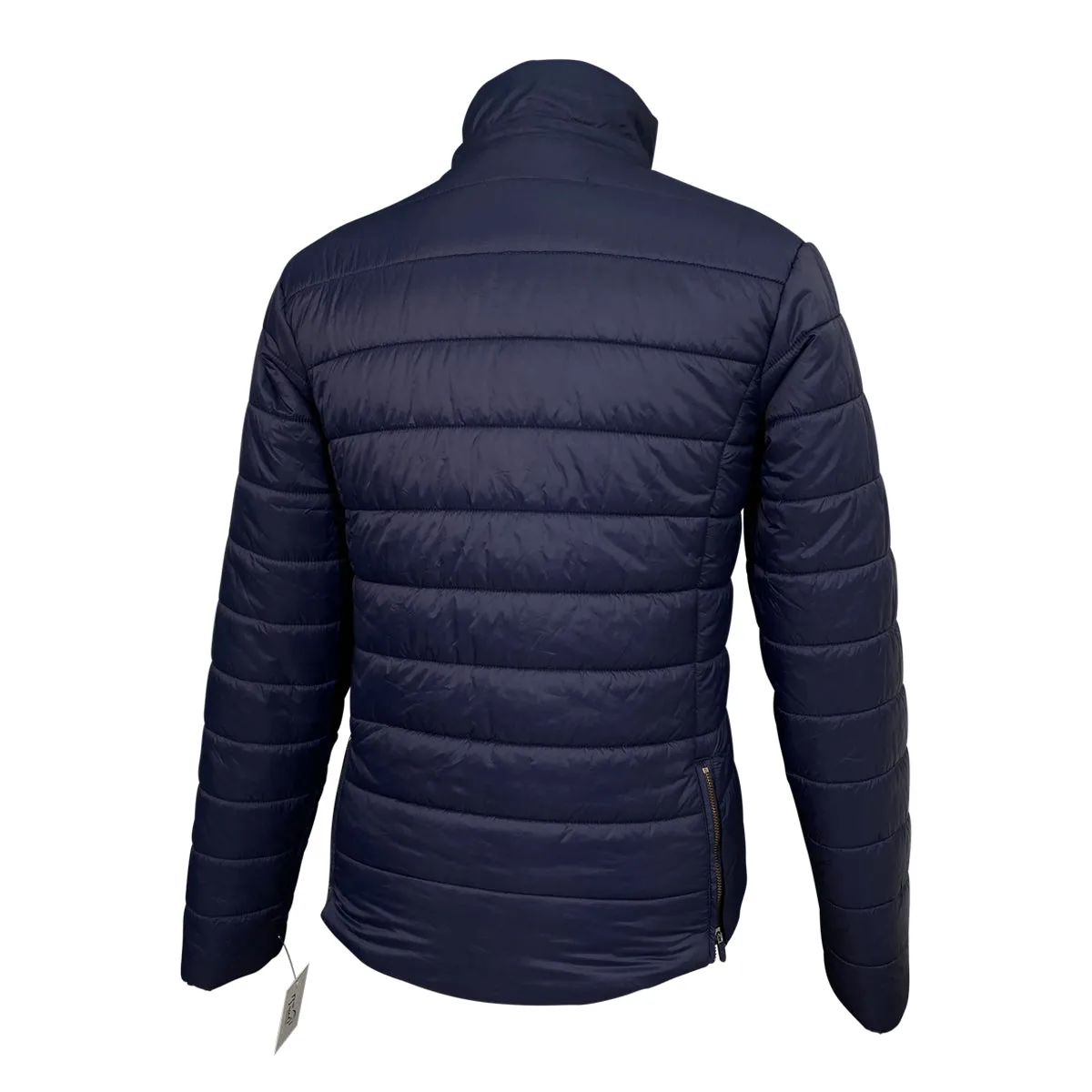 Dublin 'Nina' Puffer Jacket in Navy - Small