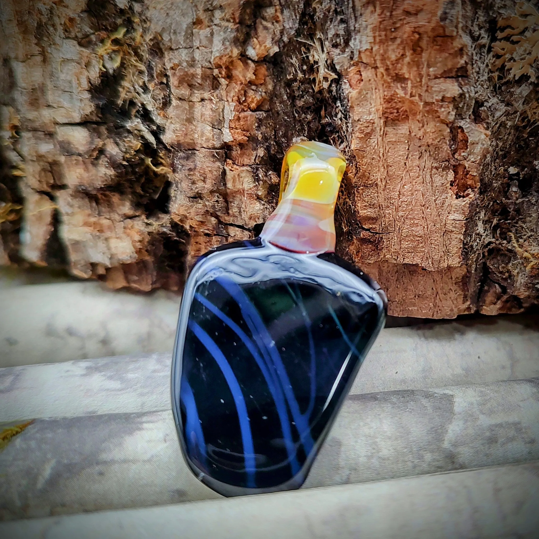 Fumed Askew Pendant (Ready To Ship)