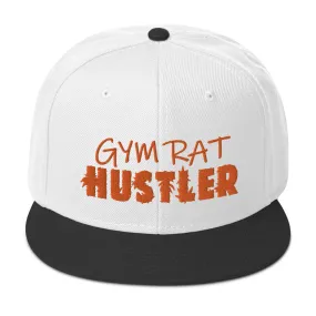 GYM RAT HUSTLER Snapback Cap