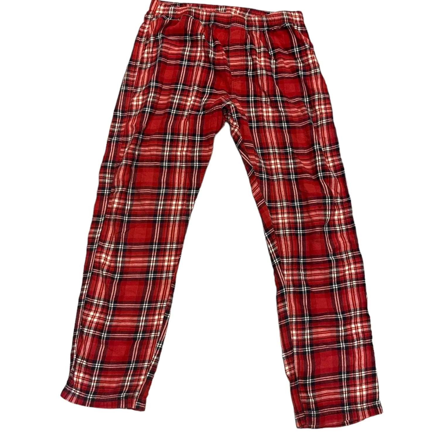 H&M 2 Pairs Red Plaid Lounge Sleep Pants Size Medium