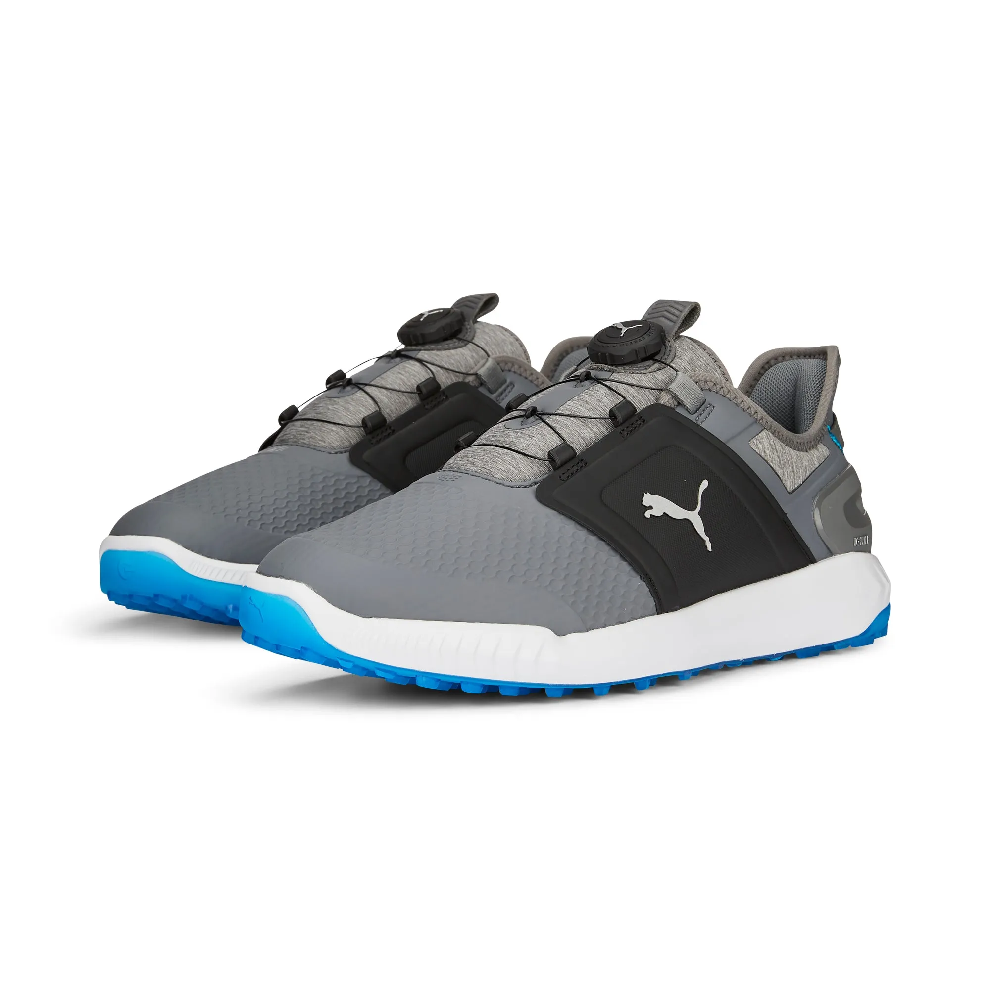 IGNITE ELEVATE DISC Spikeless Golf Shoes | Quiet Shade / Puma Silver