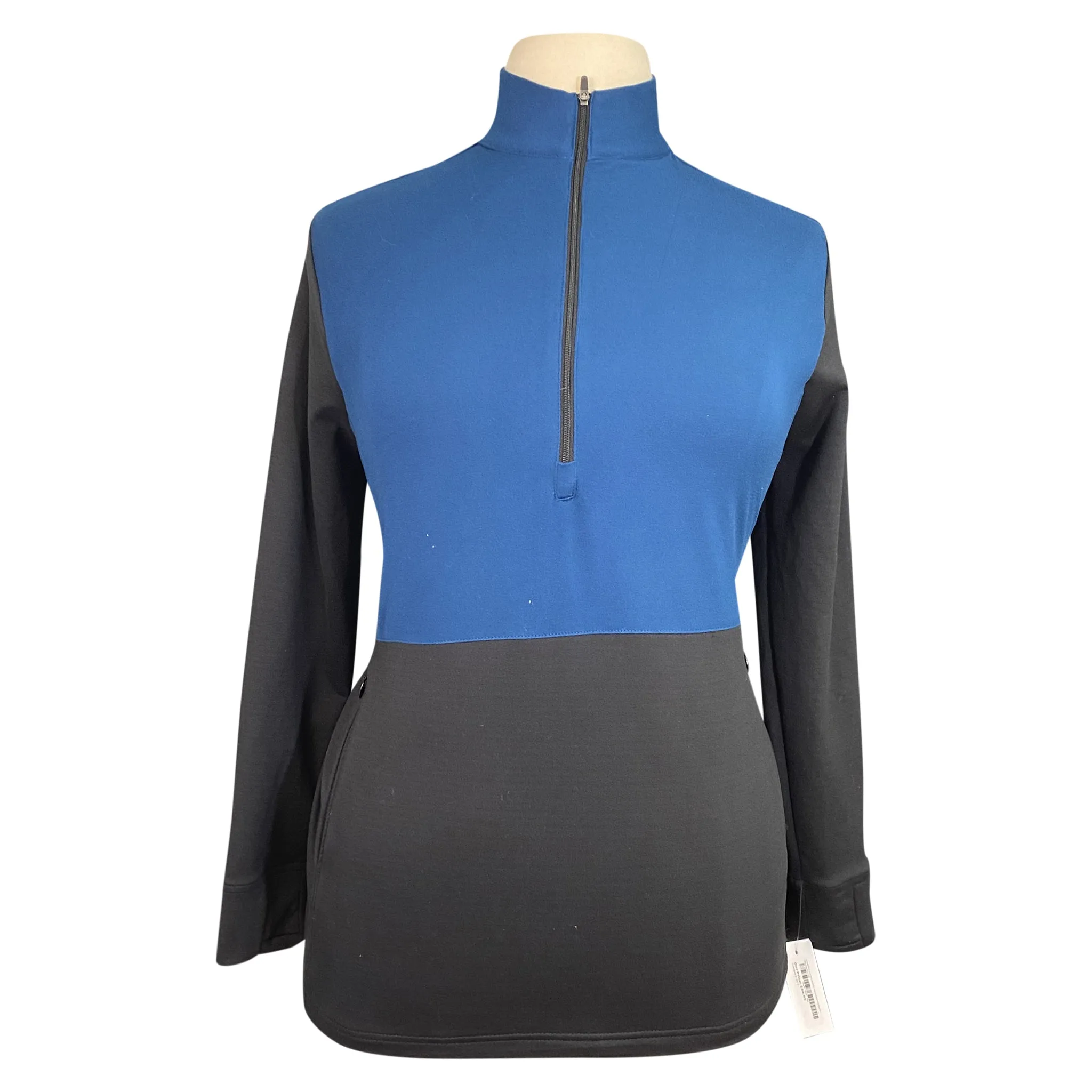 Irideon 1/4 Pullover in Ocean/Black - Women's 1X