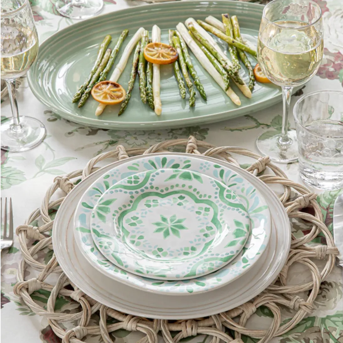 Juliska Iberian Sage Side/Cocktail Plate