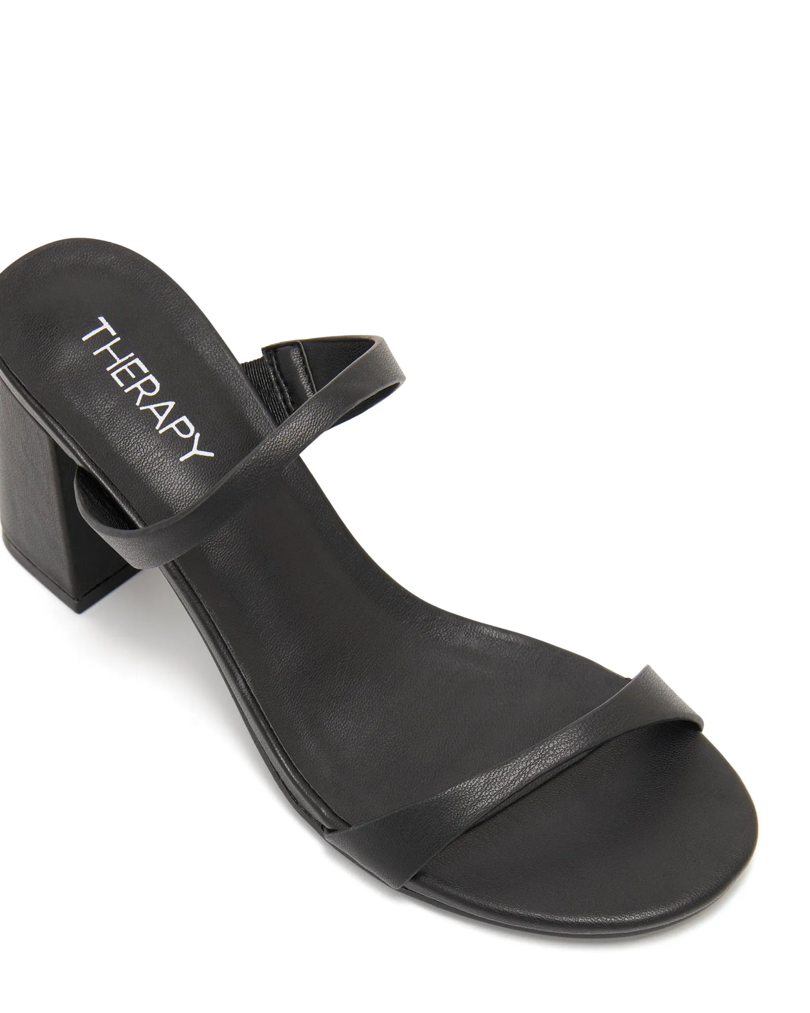 Kirra Heel Black Smooth