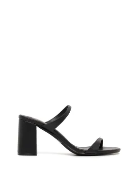 Kirra Heel Black Smooth