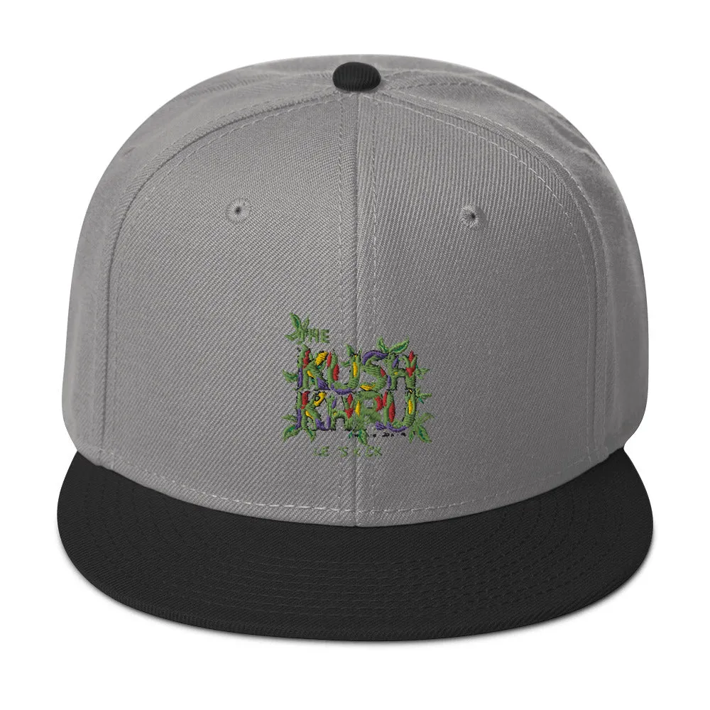 KUSH KHRU Love Snapback Cap