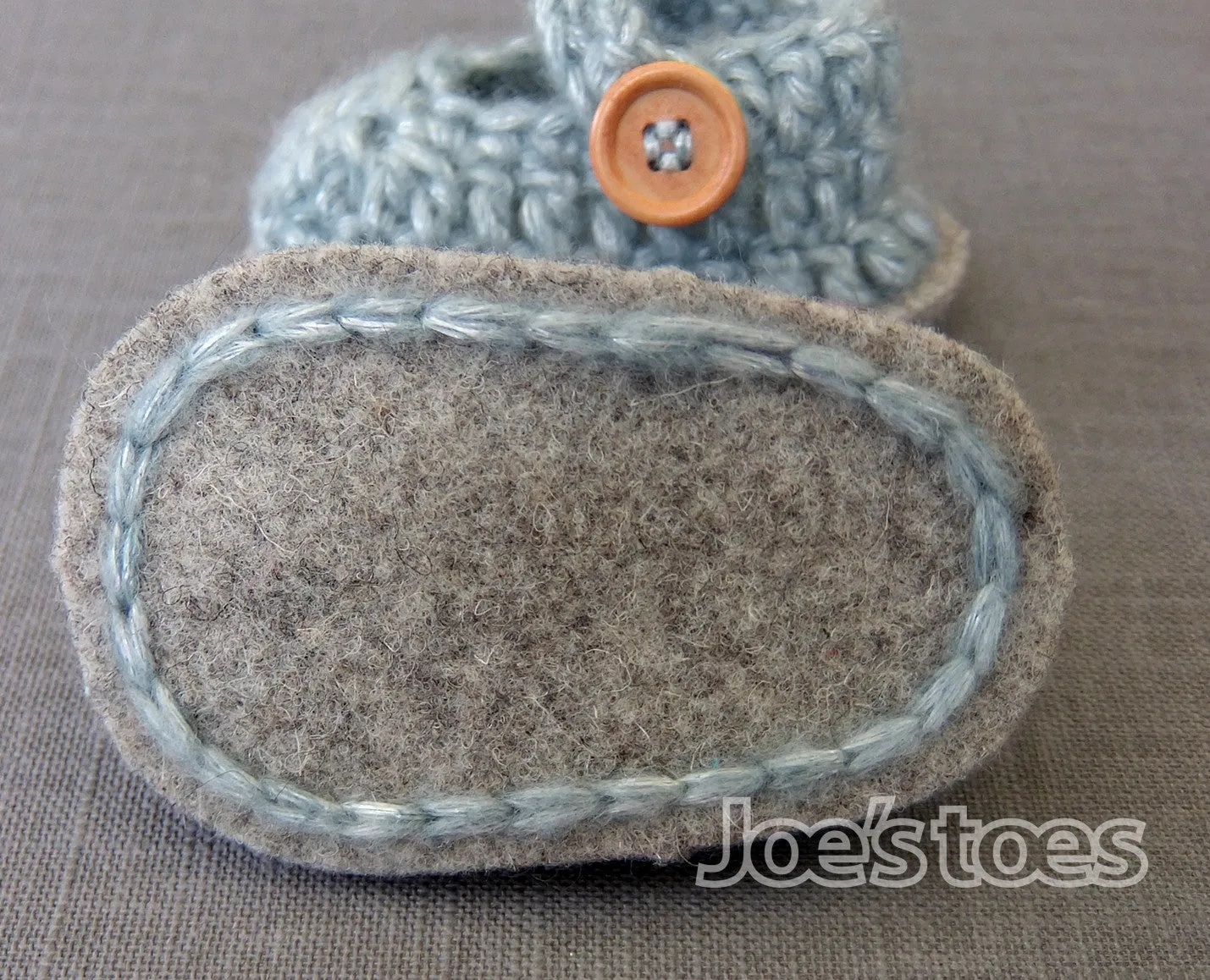 Mary-Jane Crochet Baby Shoe Kit