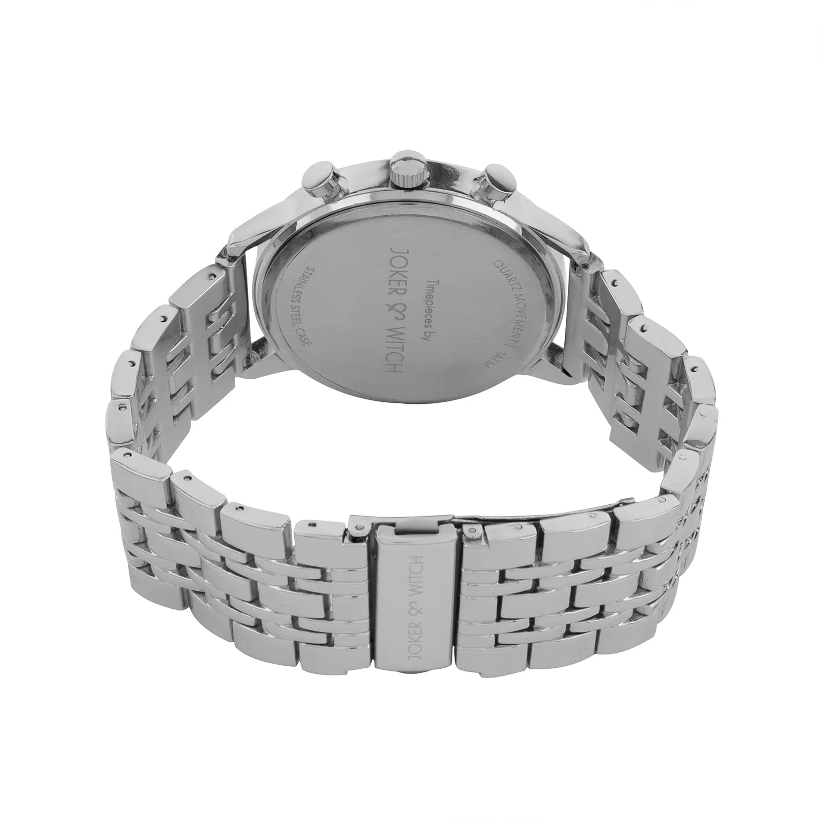 Niko Blue Dial Silver Metallic Strap Watch