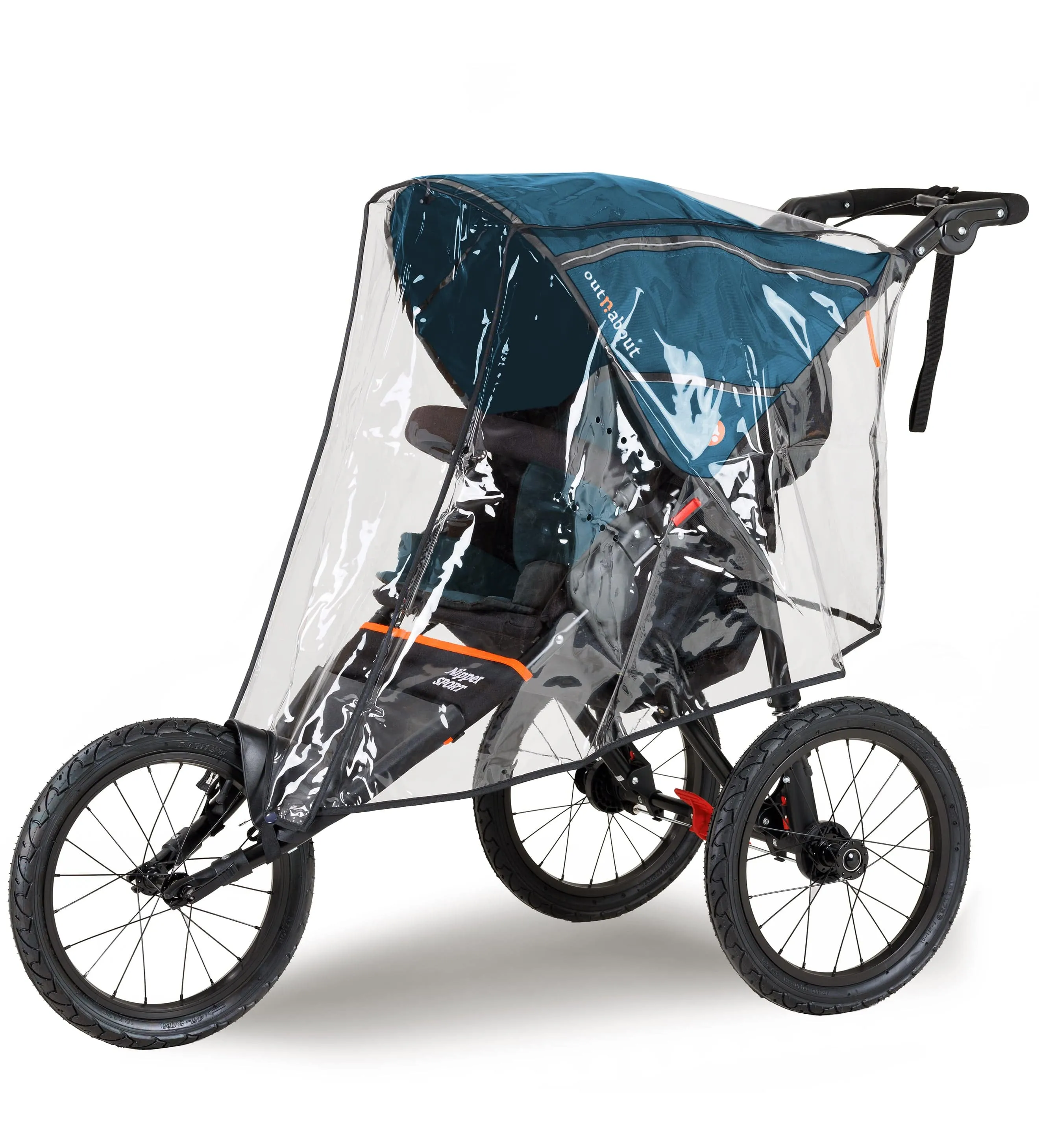 Out n About Nipper Sport V5 Single Pushchair - Highland Blue