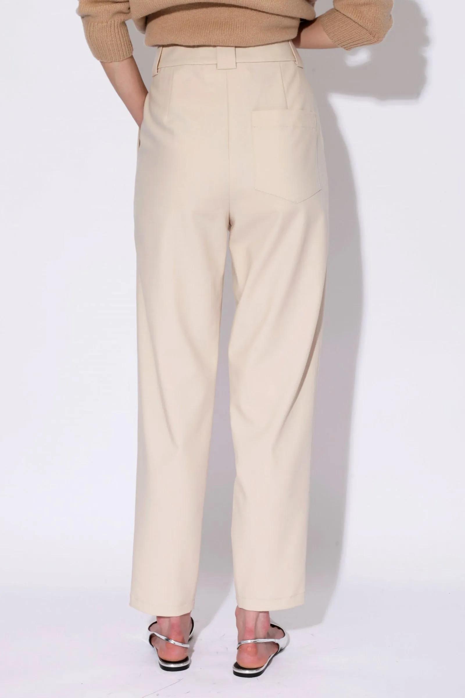 Pacific Wool-Blended Pants