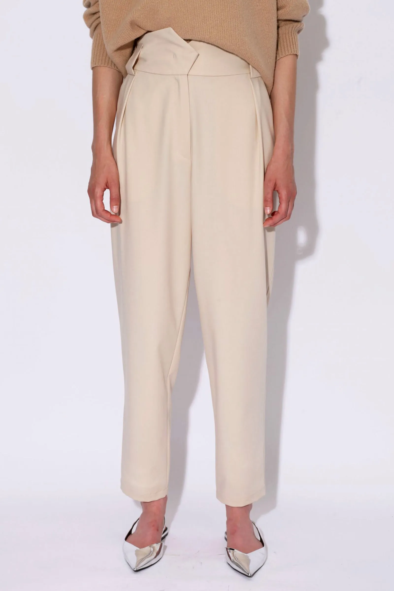 Pacific Wool-Blended Pants