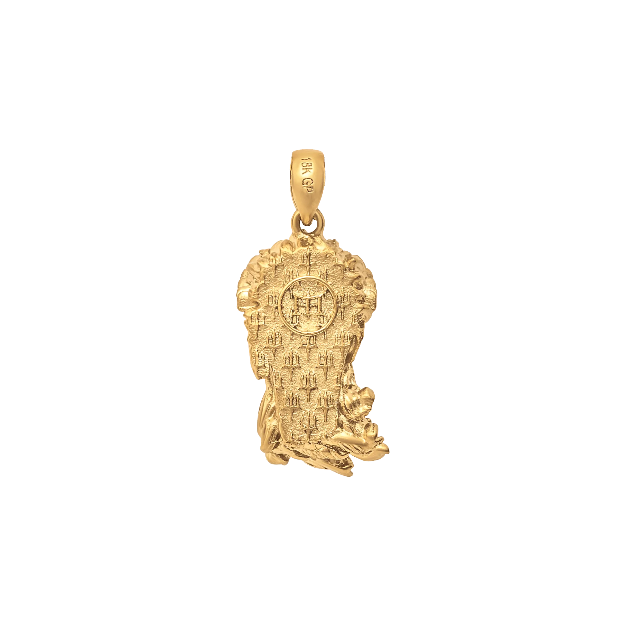 Poseidon Pendant - Gold