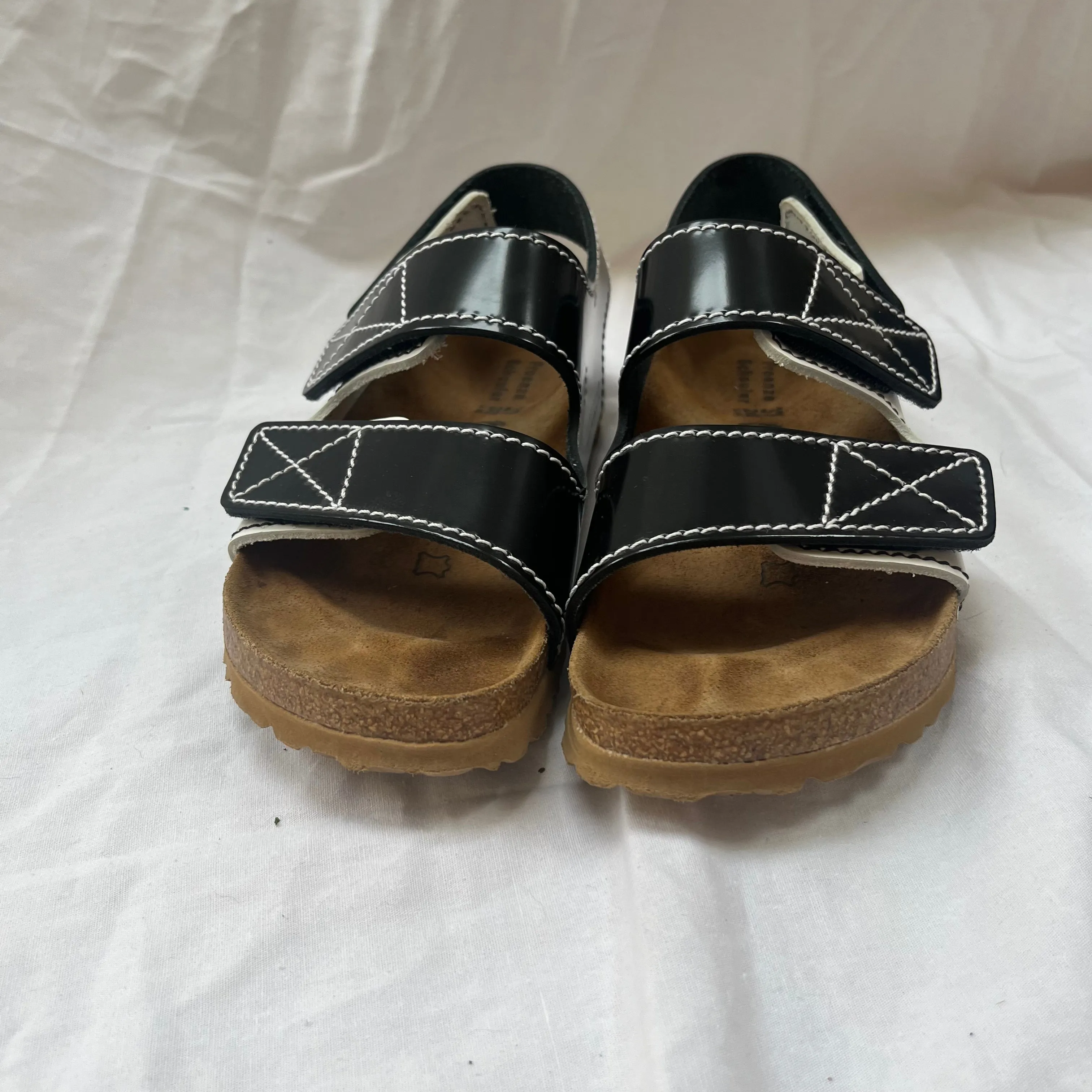 Proenza Schouler x Birkenstock 340 Milano Leather Sandals 37