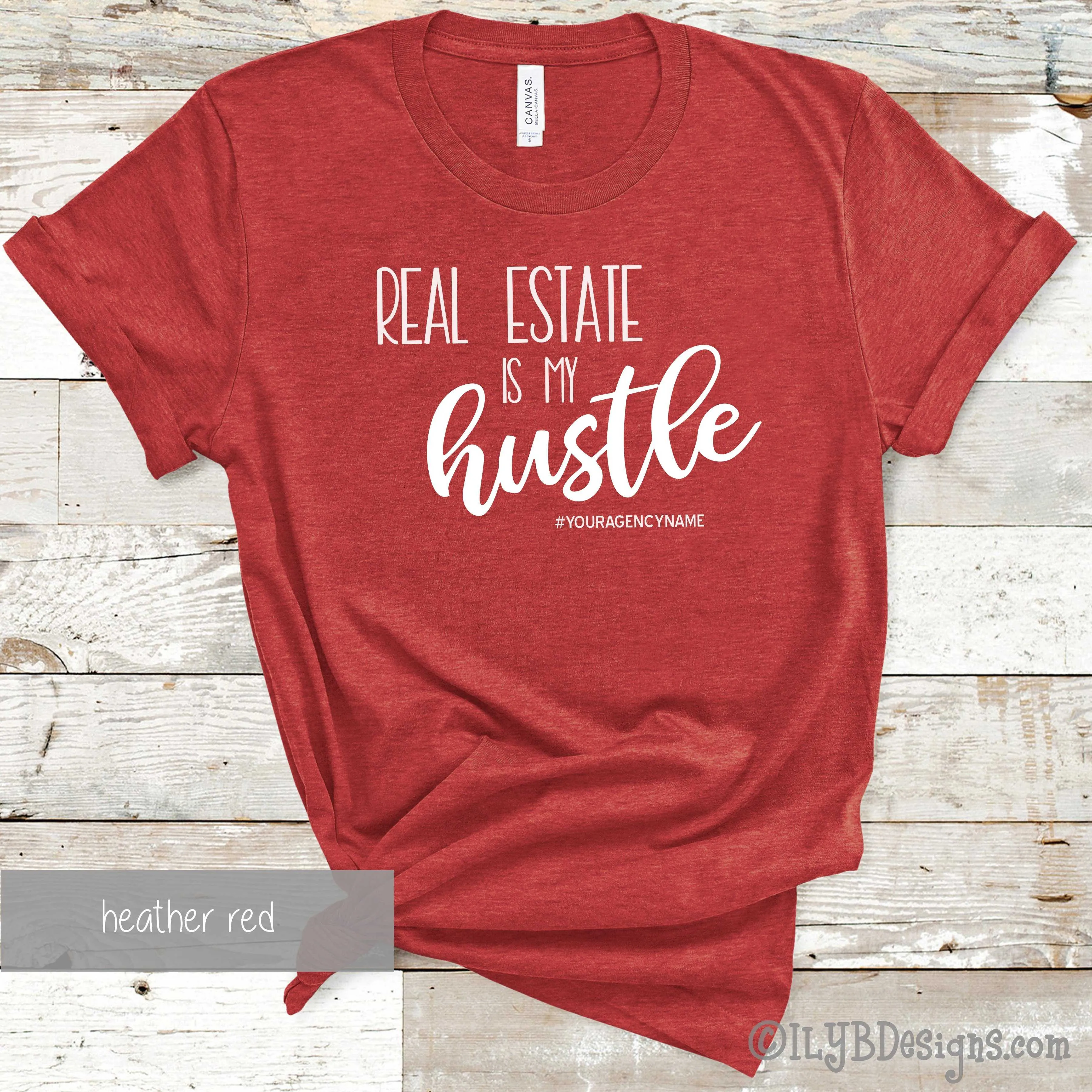 Real Estate is my Hustle Shirt - Realtor Shirts - Real Estate Shirts