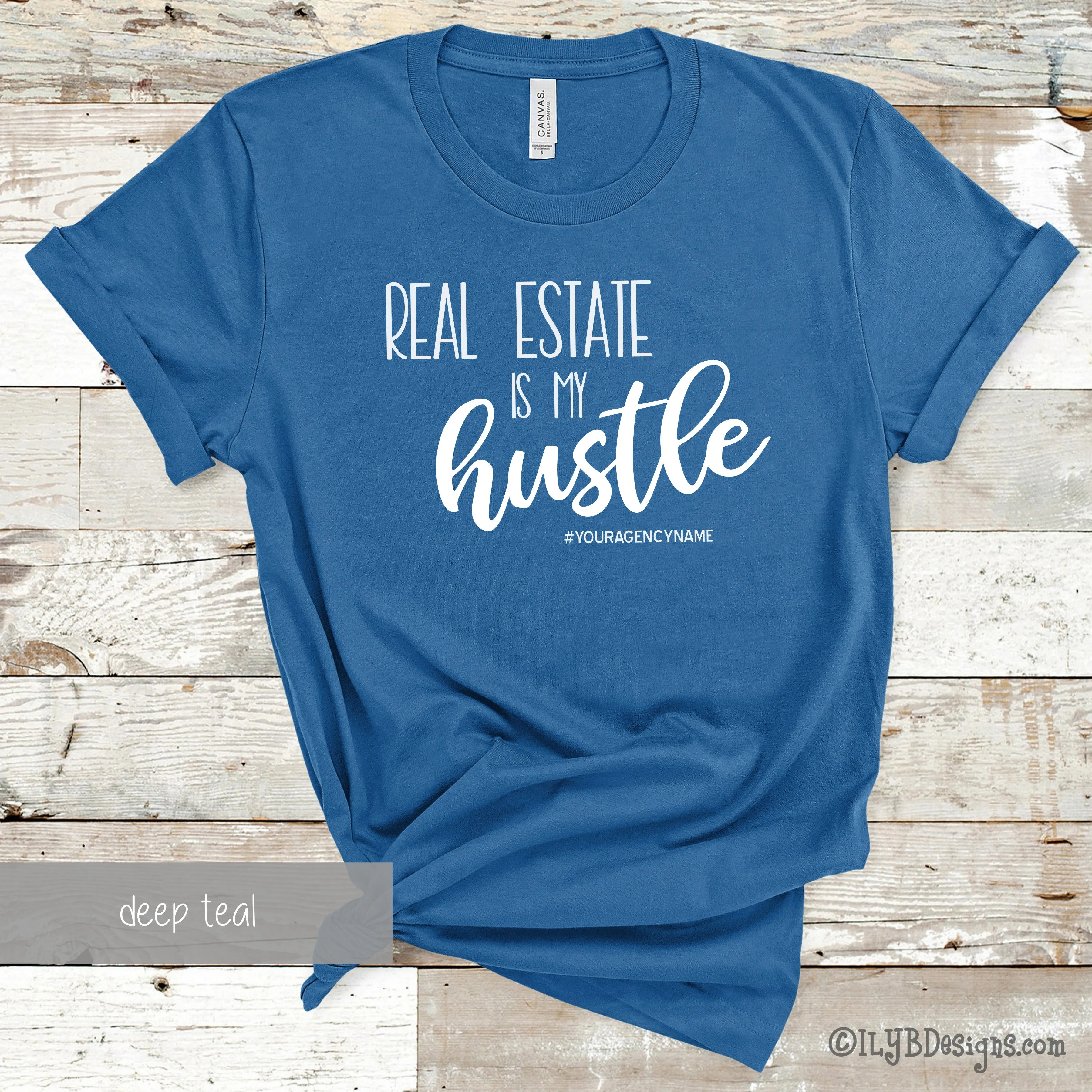 Real Estate is my Hustle Shirt - Realtor Shirts - Real Estate Shirts