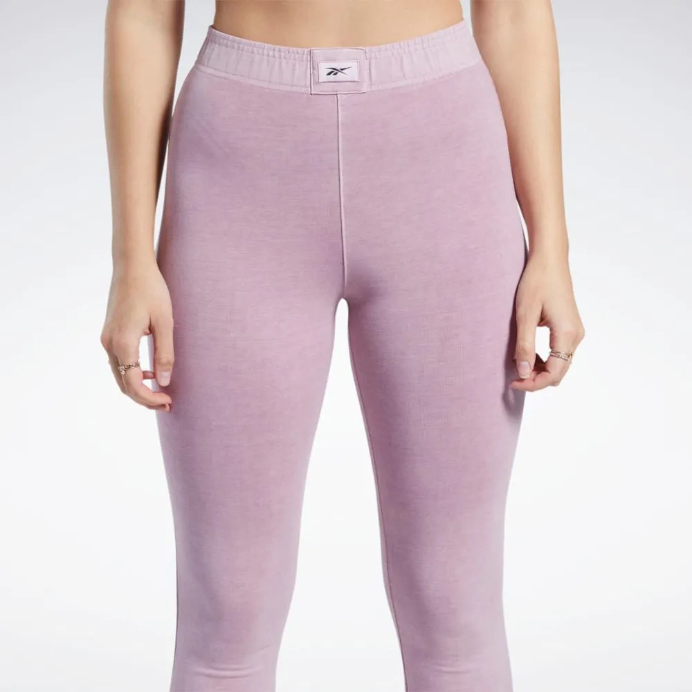 Reebok Apparel Women Classics Natural Dye Stirrup Leggings INFLIL