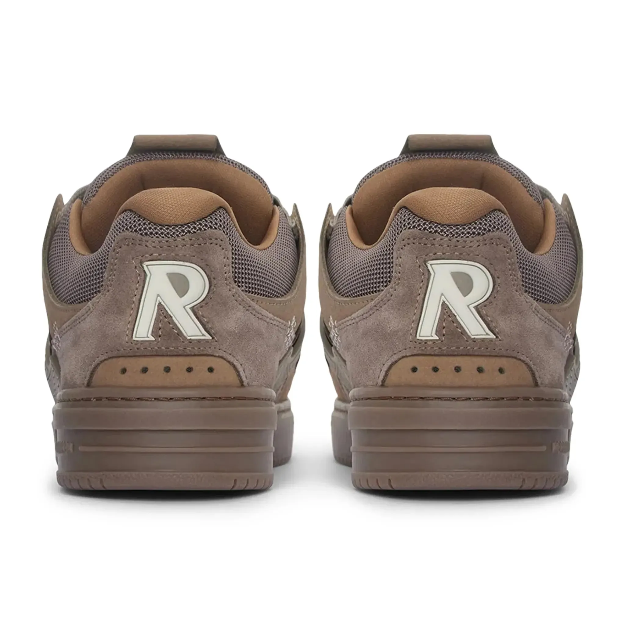 Represent Bully Panelled Canvas Washed Taupe Sneakers