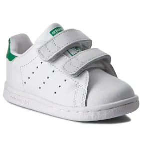 Scarpe da bambino Adidas - Art. BZ0520 sneakers con strappo bianco e verde sportivo