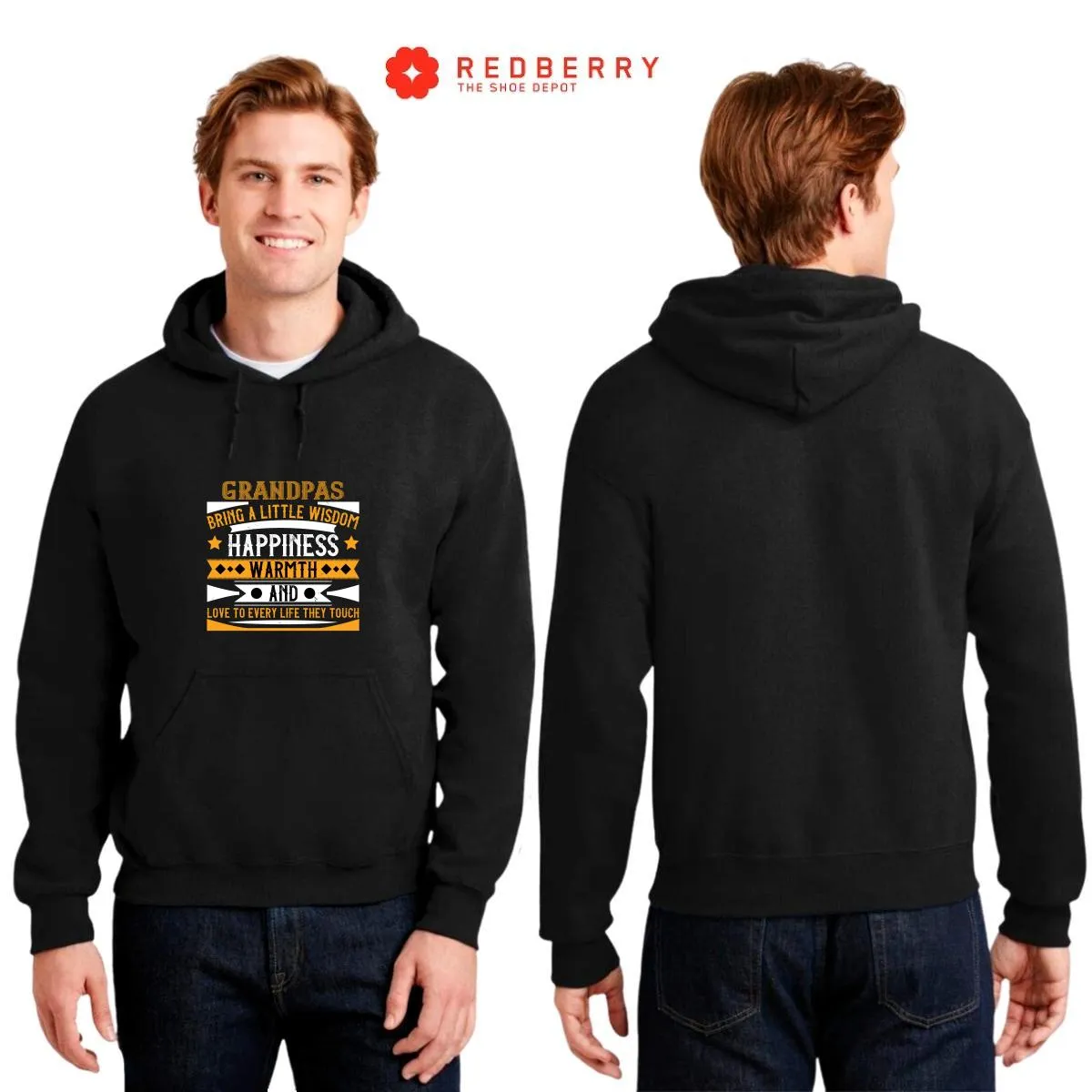 Sudadera Hombre  Hoodie Abuelo Papá Padre Hijo Hija 023