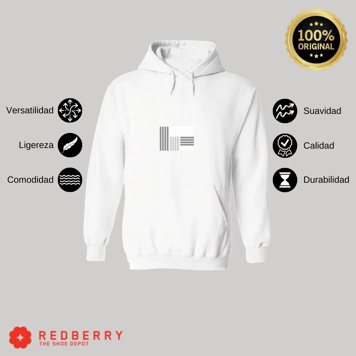 Sudadera Hombre  Hoodie Geometría Diseo Frases 002