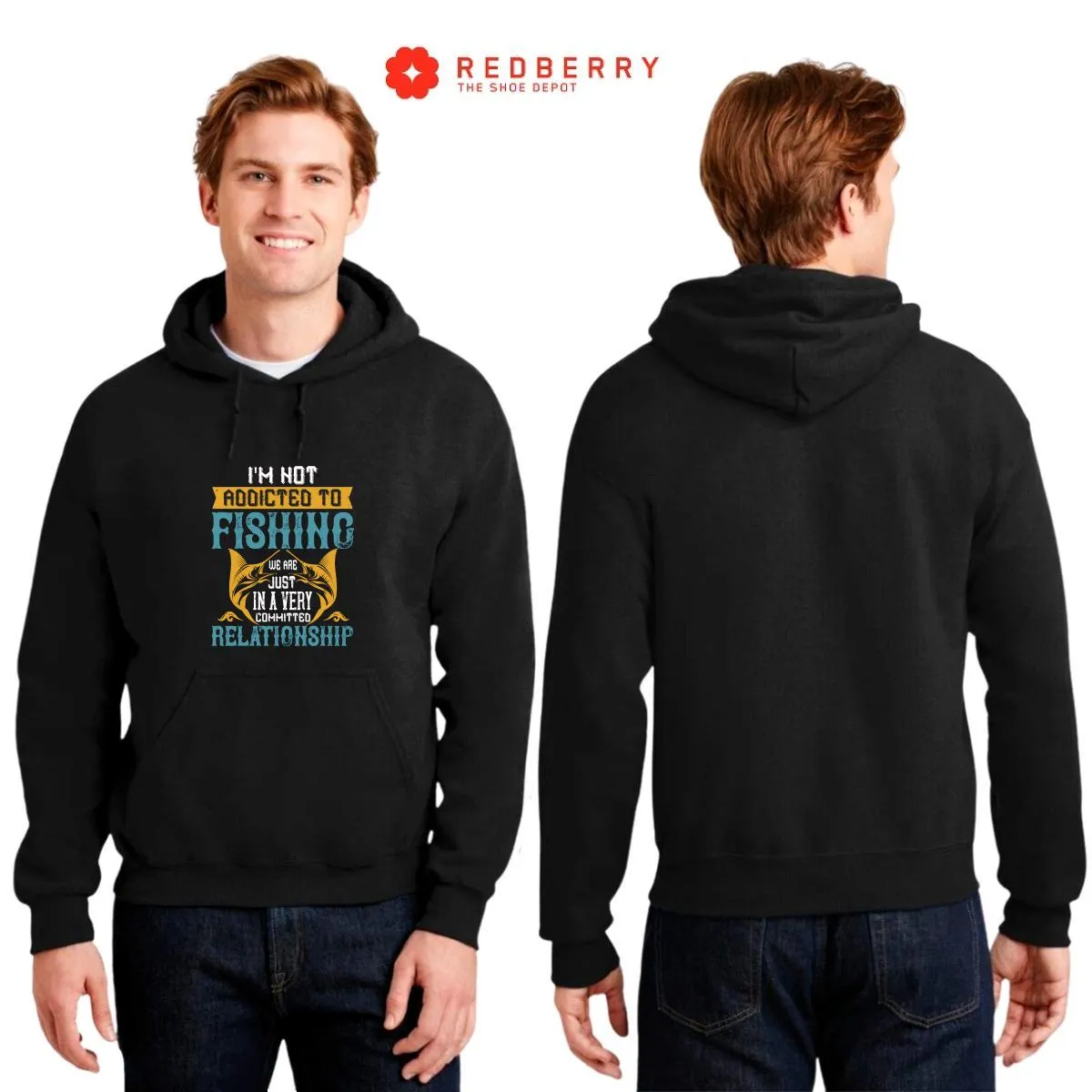 Sudadera Hombre  Hoodie Pescador Fishing Pesca 025