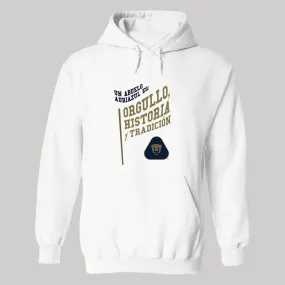 Sudadera Hombre Hoodie  Pumas UNAM Abuelo Auriazul