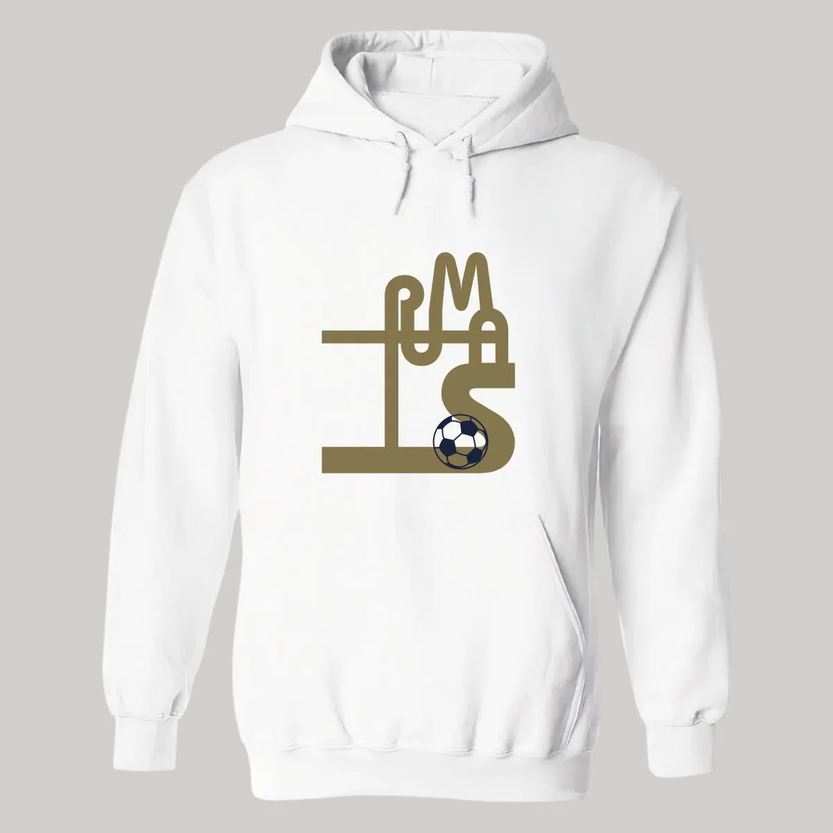 Sudadera Hombre Hoodie  Pumas UNAM Líneas