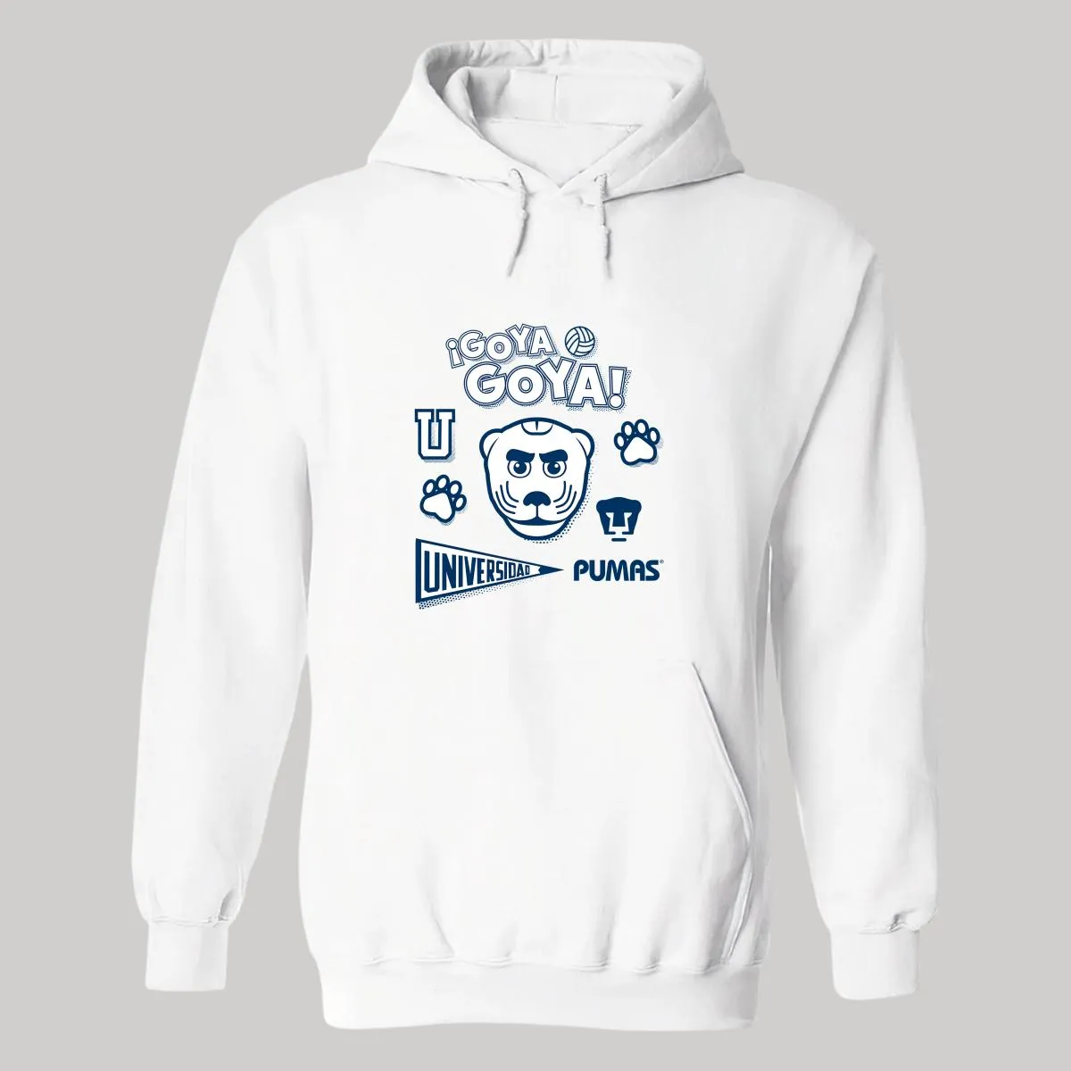 Sudadera Mujer Hoodie  Pumas UNAM Goya Universidad