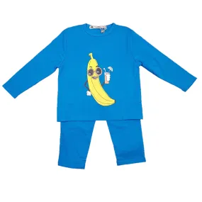 Teddy Bear - Banana Print Pajama