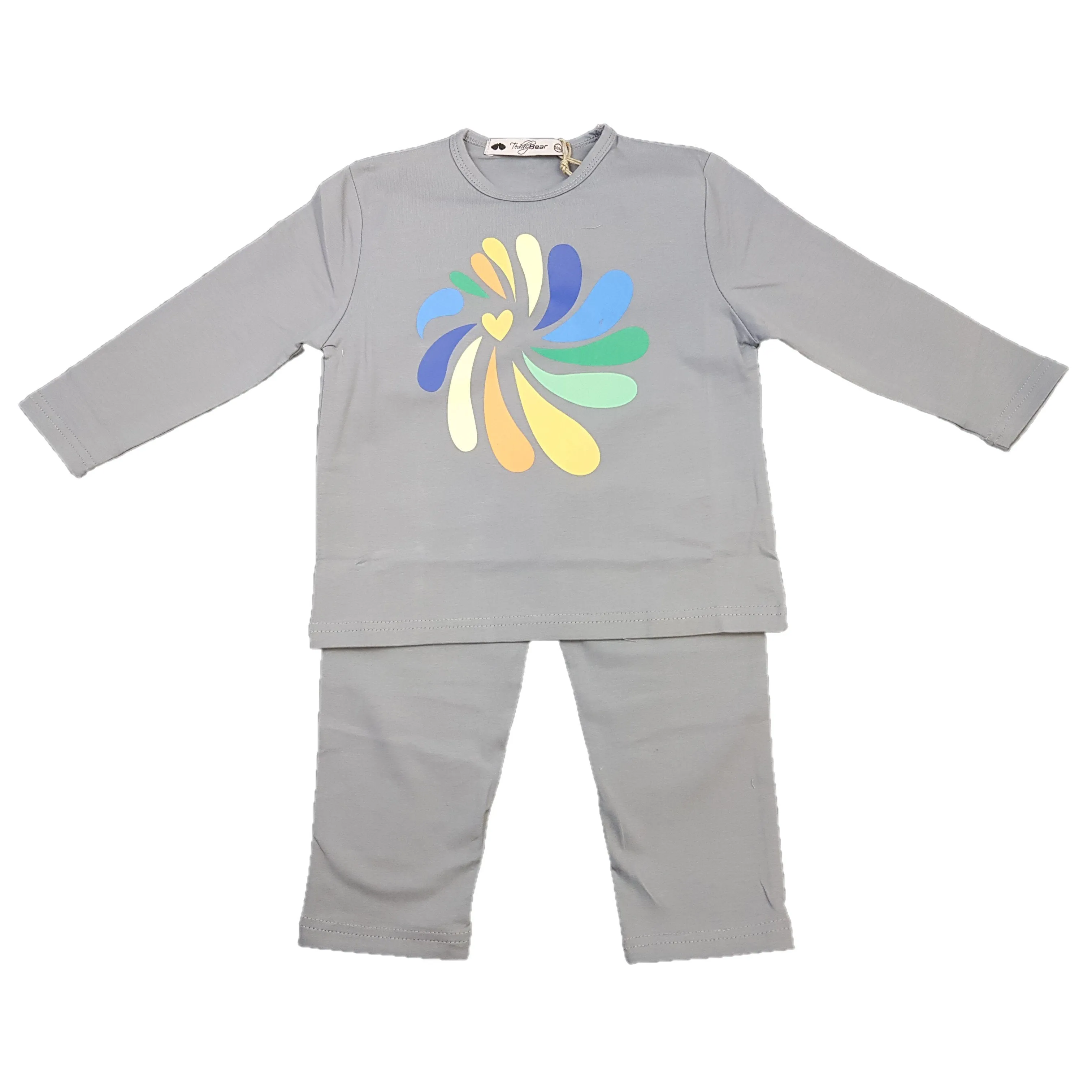 Teddy Bear - Color Petals Boys Pajama